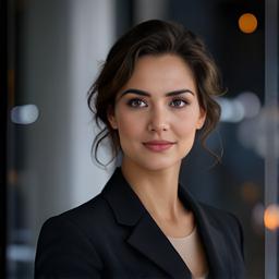 Justyna Borowska portret w stonowanym wnętrzu kancelarii